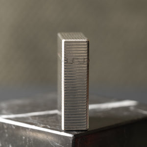 Silver Plated Dupont Pocket Lighter