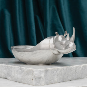 Silver 'Rhinoceros' Bowl