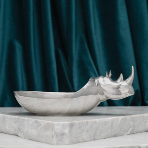 Silver 'Rhinoceros' Bowl