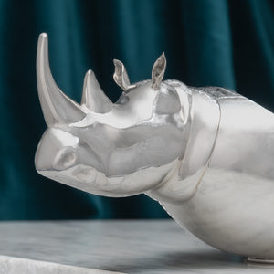 Silver 'Rhinoceros' Bowl