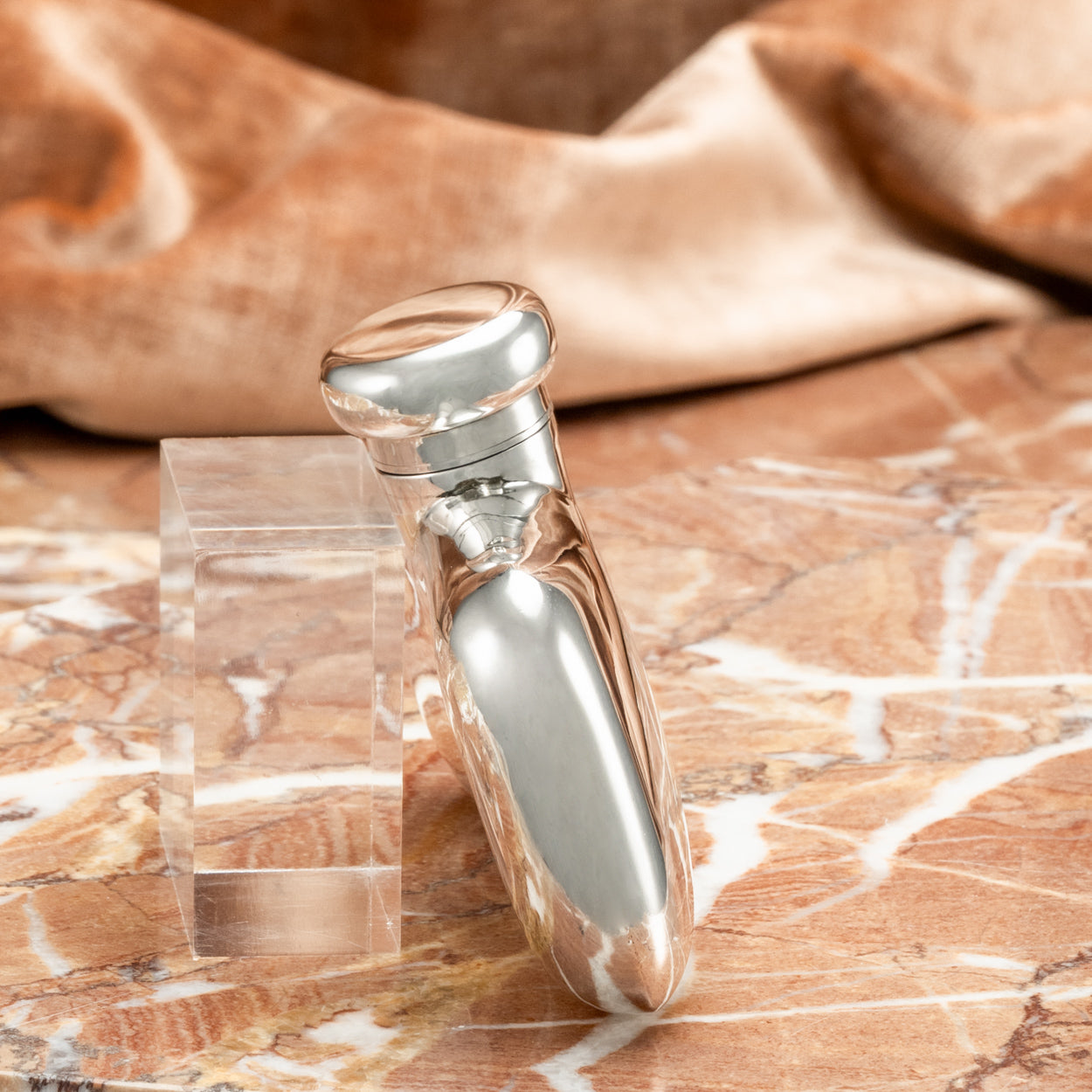 Small Silver Spirit Flask – Bentleys London