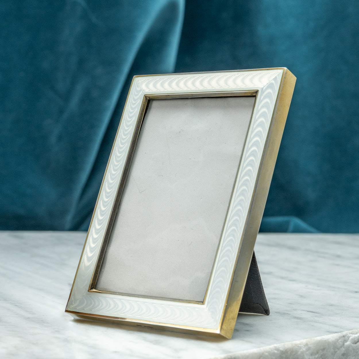 Small Enamelled Silver Frame
