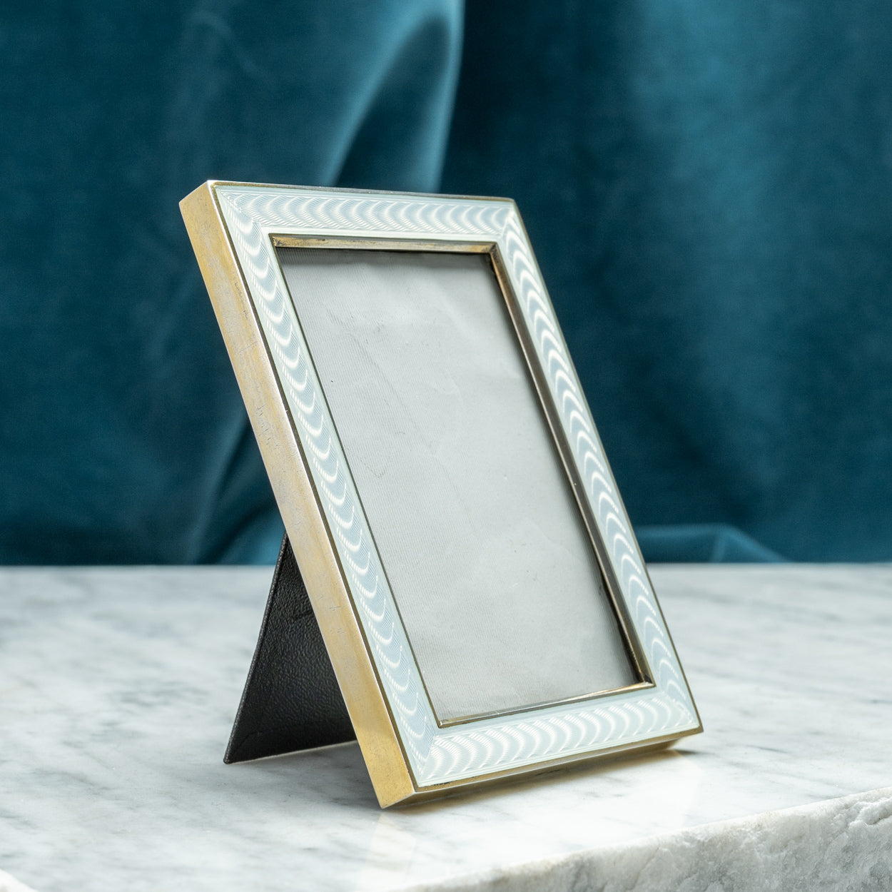 Short Frame Small Enamelled Silver Frame – Bentleys London
