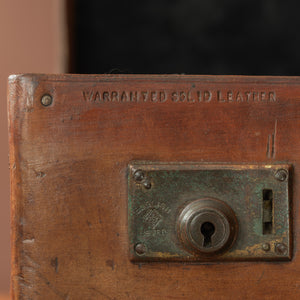 Small Tan Leather Norfolk Hide Attaché