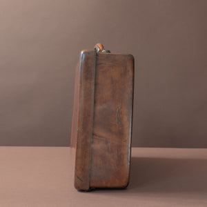 Small Tan Leather Norfolk Hide Attaché