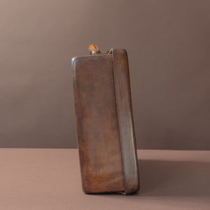 Small Tan Leather Norfolk Hide Attaché