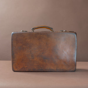Small Tan Leather Norfolk Hide Attaché