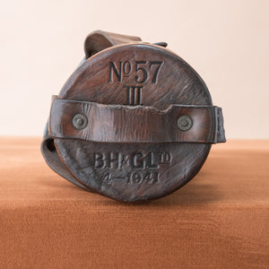 Small Leather Cordite Carrier