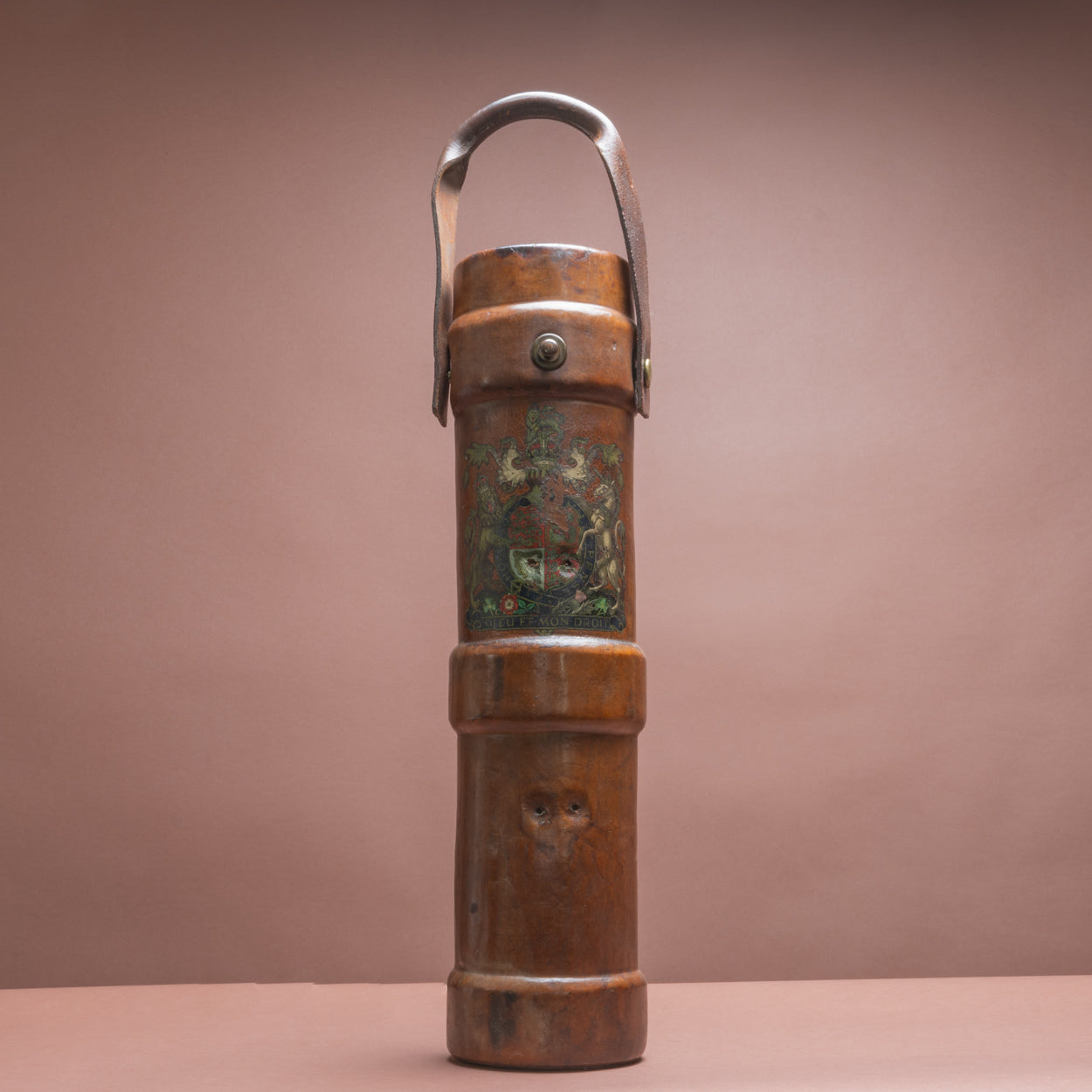 Tall Leather Cordite Carrier