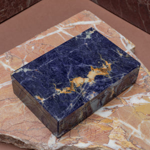 Sodalite Stone Box