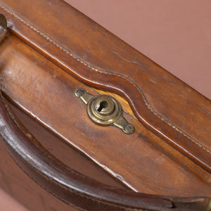 Leather on Oak Single Gun Case