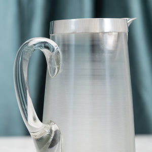 Set of 'Striker' Glass Beakers and Jug
