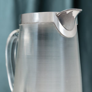 Set of 'Striker' Glass Beakers and Jug
