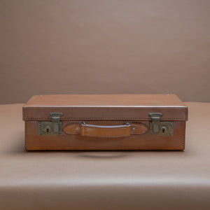Tan Leather Attaché Case