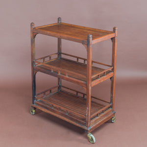 Teak Garden Trolley