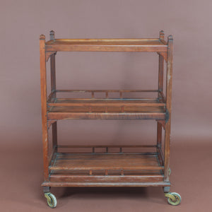 Teak Garden Trolley