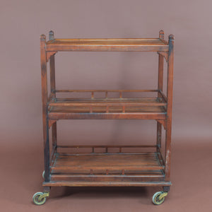 Teak Garden Trolley