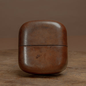 Large Victorian Leather Cigar Case