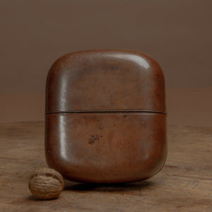 Large Victorian Leather Cigar Case