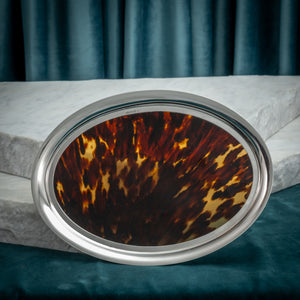 Tortoiseshell and Silver Tray