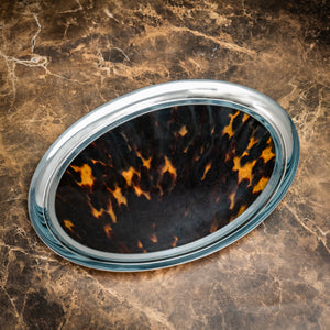 Tortoiseshell and Silver Tray