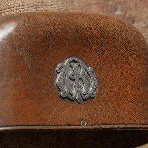 Large Victorian Leather Cigar Case