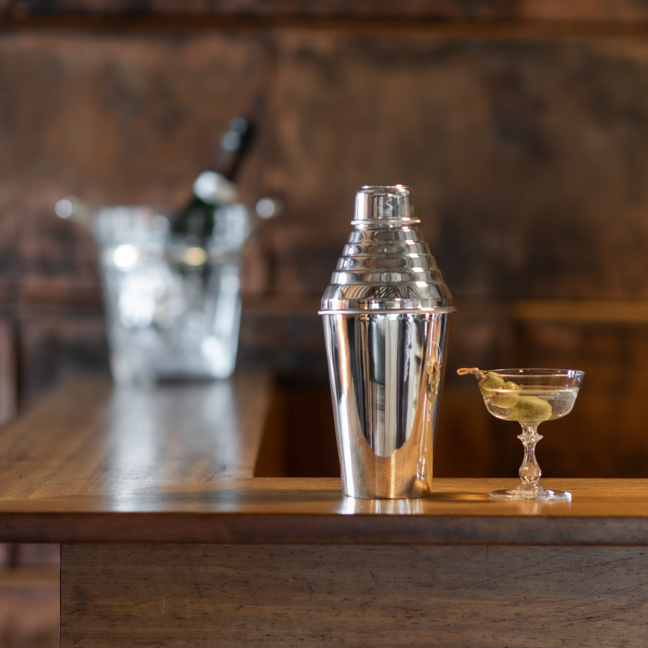 Large Silver Plated Cocktail Shaker – Bentleys London