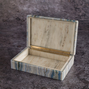 Asprey Blue Onyx Stone Box