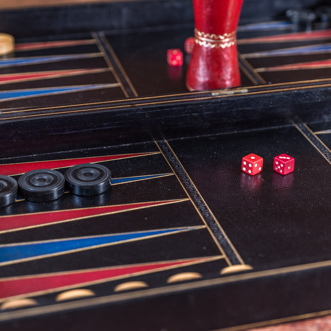 Backgammon, Chess and Checker Board Set – Bentleys London