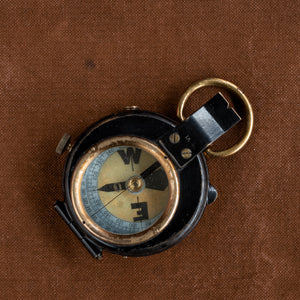 Military Brass Prismatic Compass