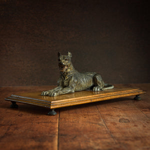 Bronze Dog Letter-Clip