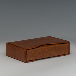 Leather Cased Set of Dominoes