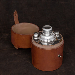 Leather Cased Cocktail Set