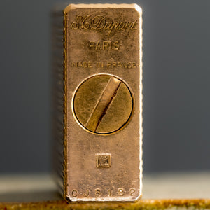 Dupont Gold Plated Pocket Lighter