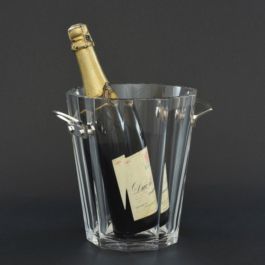 Cut Crystal Baccarat Wine Cooler/Champagne Ice Bucket