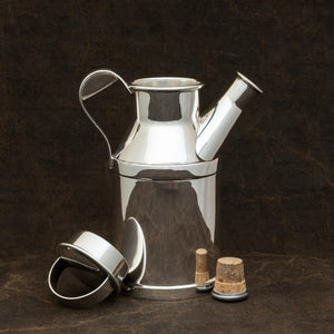 Silver Plated 'Milk Can' Cocktail Shaker
