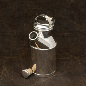 Silver Plated 'Milk Can' Cocktail Shaker