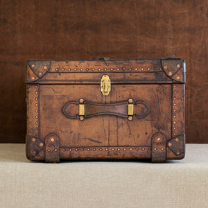 Leather Cabin Trunk by Finnigans