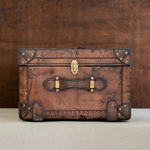 Leather Cabin Trunk by Finnigans