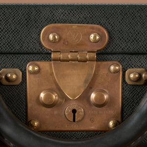 Vintage Louis Vuitton LV Brown Monogram Logo Attache Briefcase Bag