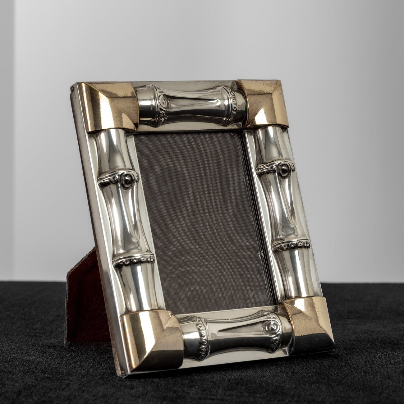 額縁 Deadstock Old Gucci Photo Frame Silver Gucci Vintage Picture Frame 1960s | Schlicht Designmöbel