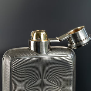 Silver Hip Flask by Keller