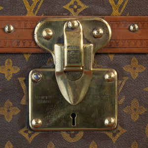 Louis Vuitton Hat Box w Lock by Louis Vuitton (Co.) on artnet