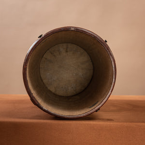 Large Leather Cordite Carrier with Lid