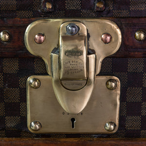 Louis Vuitton damier steamer trunk France 1910 – 1914 – MassModernDesign