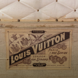 Louis Vuitton damier steamer trunk France 1910 – 1914 – MassModernDesign