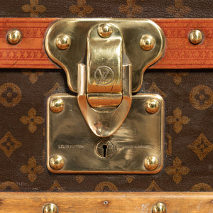 Vintage Louis Vuitton Monogram Rolling Suitcase Luggage 