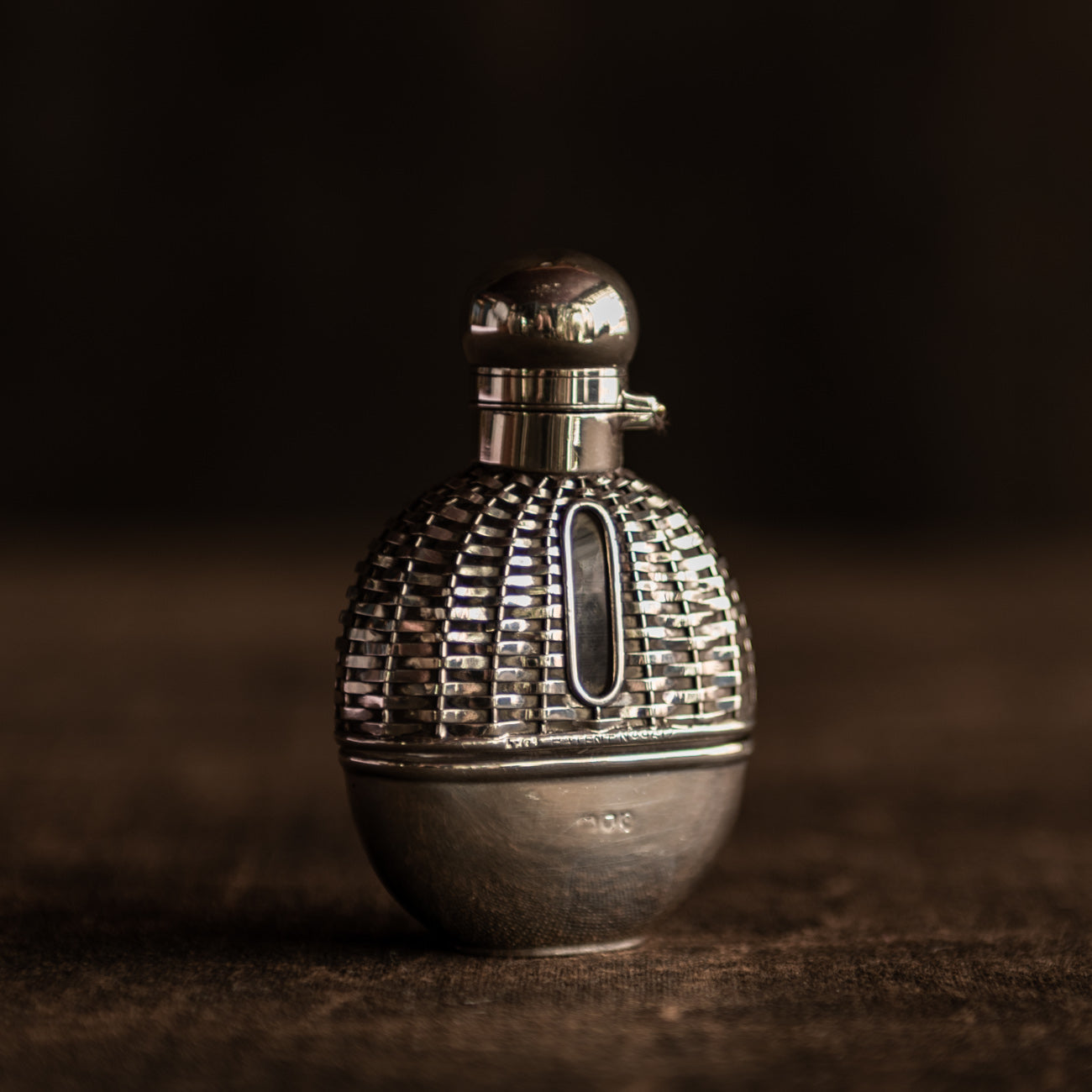 Small Woven Silver Flask – Bentleys London