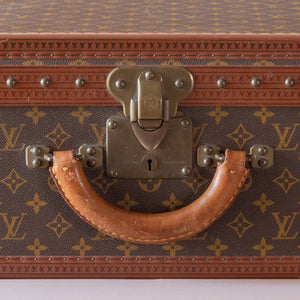Louis VUITTON. Suitcase Alzer in Monogram canvas. Loze…