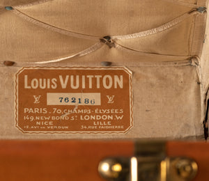 Louis Vuitton Orange Steamer Trunk